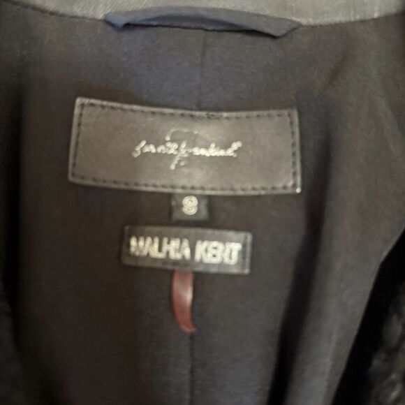 7 FOR ALL MANKIND , MALHIA KENT BLK MOTO JACKET Small - Picture 2 of 5